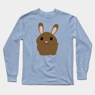 Cute Brown Bunny Long Sleeve T-Shirt